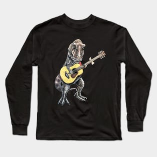 "Caposaurus" - T-Rex Inventions collection Long Sleeve T-Shirt